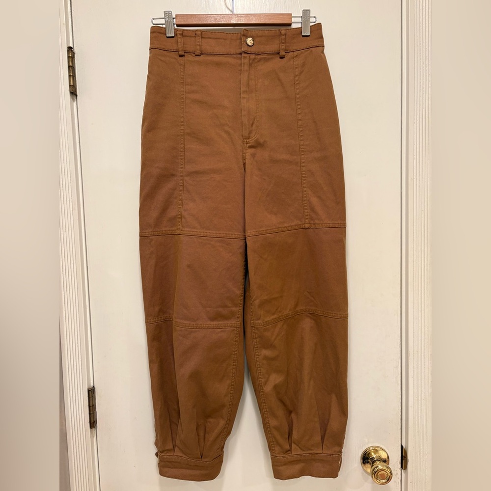 Zara Women’s Tan Cargo Pants